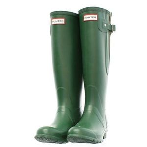 Green Hunter Rain Boots